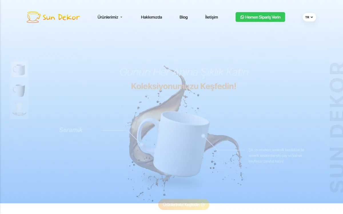 Sundekor — Promosyon Ürün Sitesi